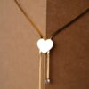 Long Necklace Sterling Silver Sterling Silver Pendant Set